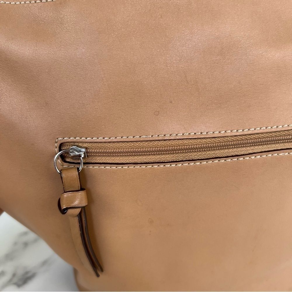 COACH Vintage Y2K Bleecker Duffle Crossbody Shoudler Bag Camel Leather F13353 - Picture 10 of 16